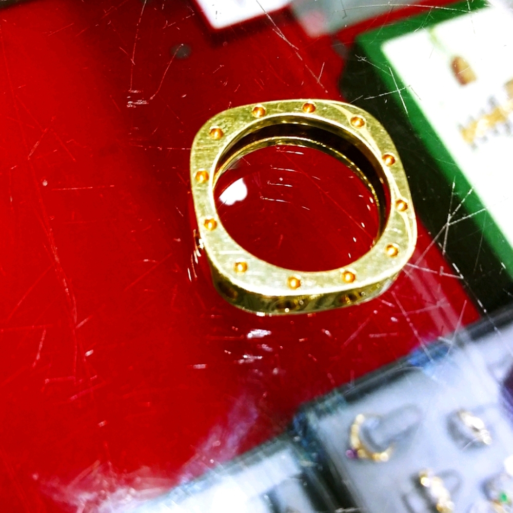 Roberto Coin 18kt gold Pois moi ring